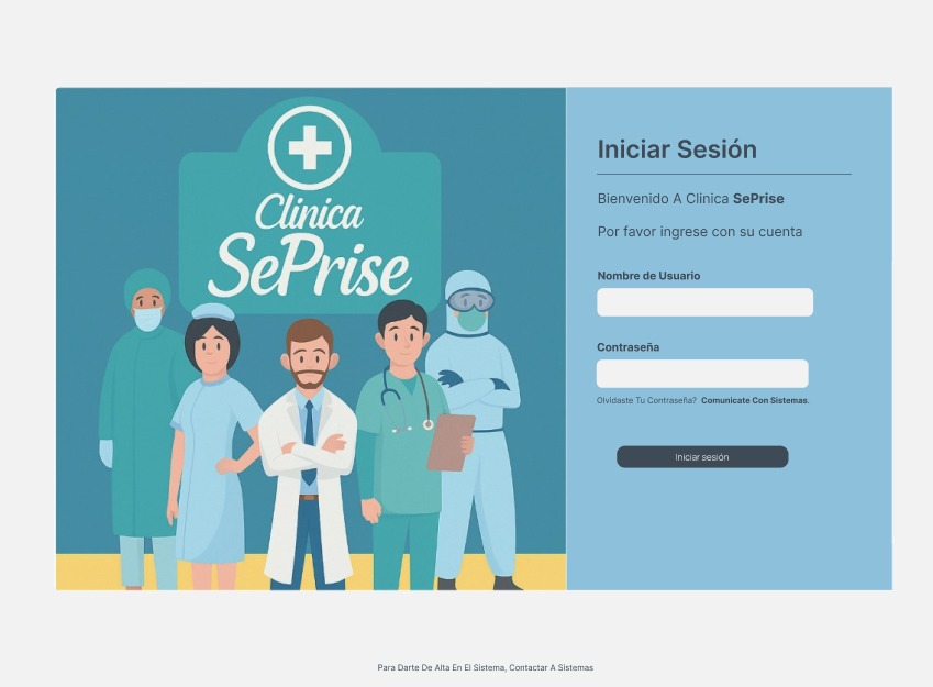 Sistema Clínica Se Prise